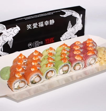 Сет філадельфія з креветкою - Young 