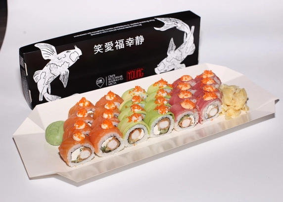 Сет філадельфія з креветкою - Young 