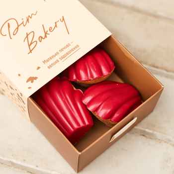 Коробочка Мадлен 3шт