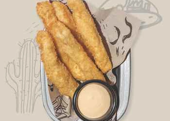 Курячі стріпси з сирним соусом від NoName 