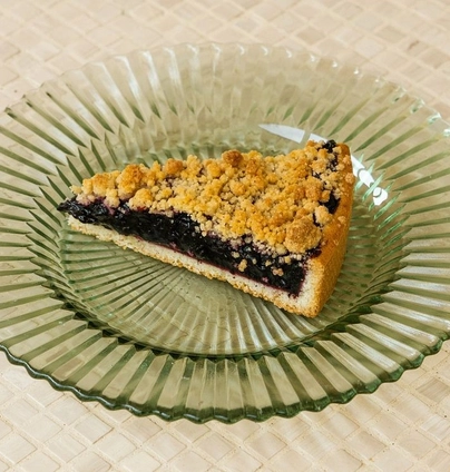 Пиріг чорничний порц. від DIM Bakery 