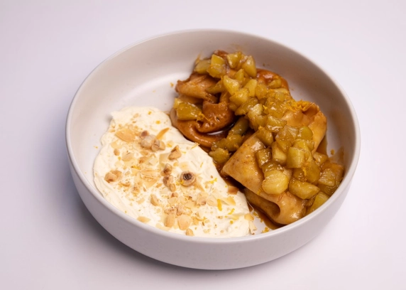 Млинці з яблуками від Club FM 