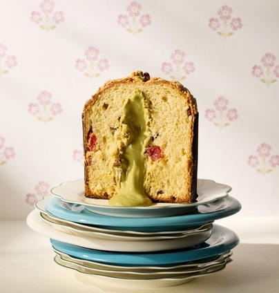 Панетон з фісташковим кремом від DIM Bakery 