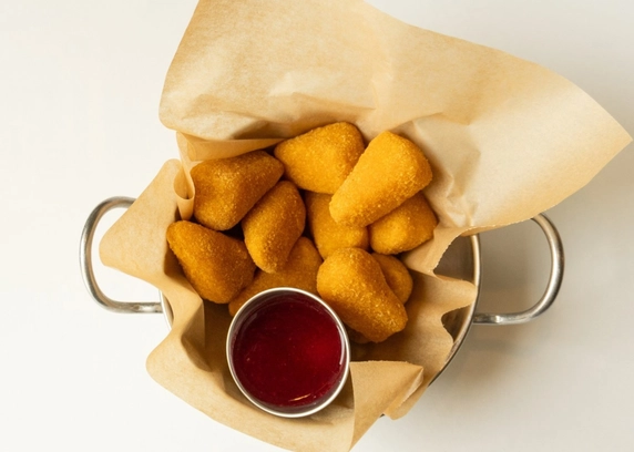 Моцарелла фрі з малиновим соусом - Club FM 