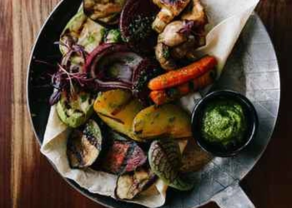 Овочі та коронеплоди на грилі - Na Nebi 