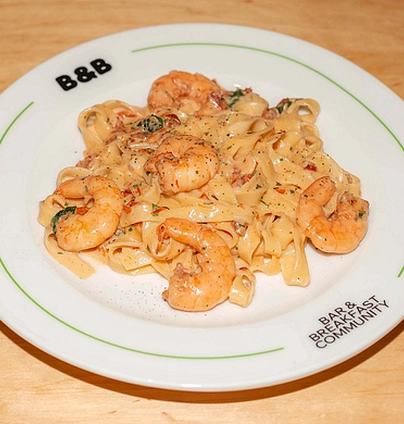 Паста з креветками - B&B Community 