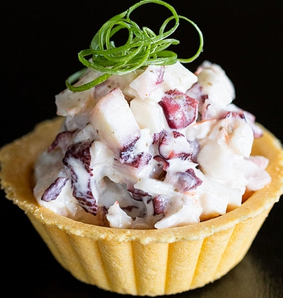 Тарталетка з восьминогом від Na Nebi 