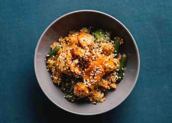 Рис з овочами та куркою - Young 