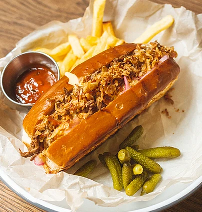 Hot Dog Pulled Beef від NoName 