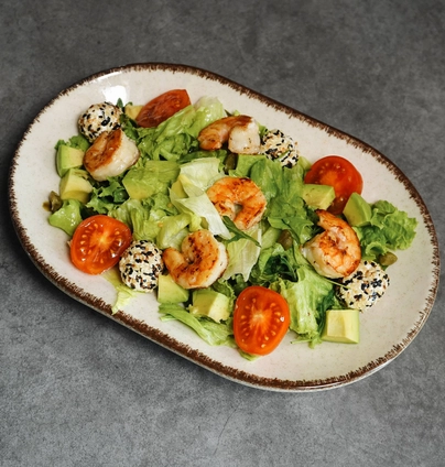 NEW Салат з креветками - ROAD 