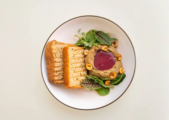 Паштет із журавлиним соусом від Cafe Mone 