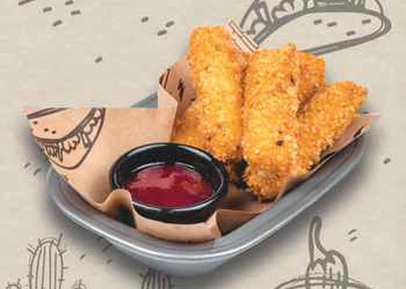 Сирні палички з пікантним малиновим соусом від NoName 