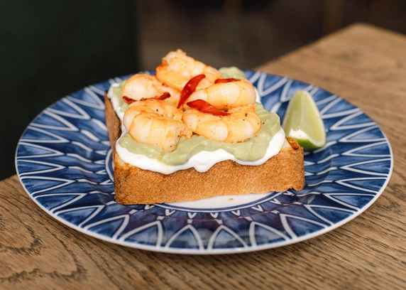 Тост з креветкою - Пасаж Адлєра 