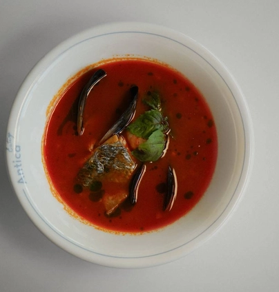 Суп Чопіно з морепродуктами - ANTICA Eatery 