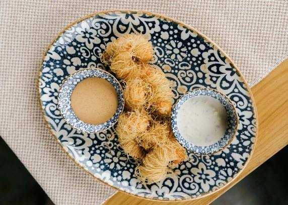 Креветки в тісті катаіфі від Na Nebi 