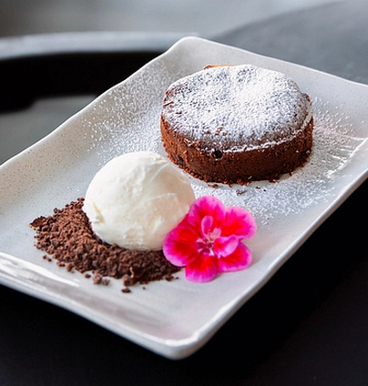 Шоколадний фондан від Club FM 