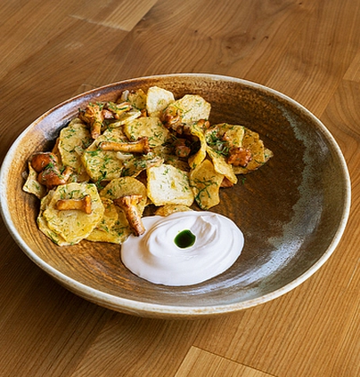 Картопля смажена з  грибами  від Na Nebi 