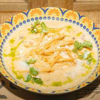 Сирний суп з телятиною