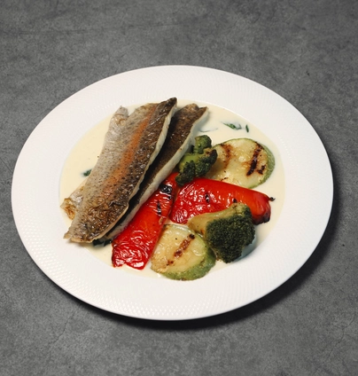 NEW Філе форелі  з овочами гриль від ROAD (роад, роуд) 