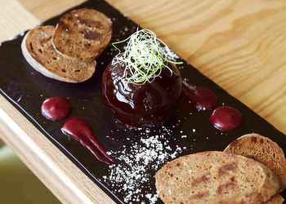 Паштет з печінки курчати у винному мармеладі від Na Nebi 