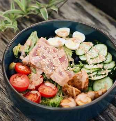Салат з тунцем від Club FM 