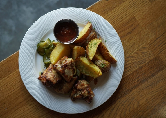 Шашлик курячий з картоплею  від ROAD (роад, роуд) 