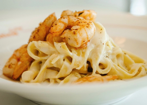 Паста П'ємонтіно з креветками від ANTICA Eatery 