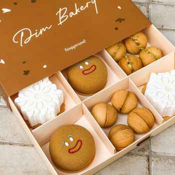 Коробочка MIX горішки/мусові тістечка