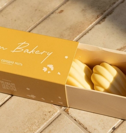 Коробочка Мадлен 3 шт. від DIM Bakery 