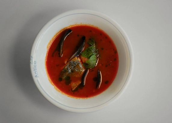 Суп Чопіно з морепродуктами - ANTICA Eatery 