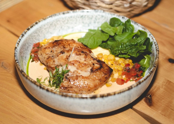 Куряче філе з полентою від NoName 