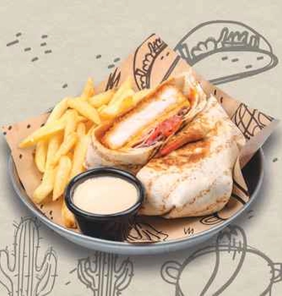 Мексиканський бургер з куркою від NoName 