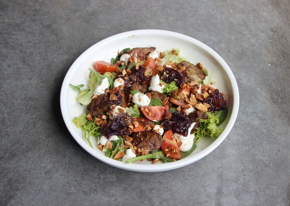 NEW Салат з курячою печінкою - ROAD 