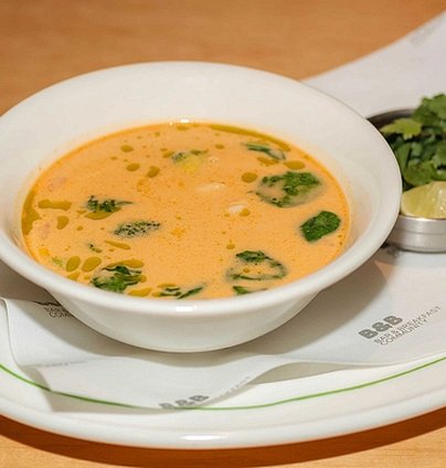 Вершковий суп з морепродуктами - B&B Community 