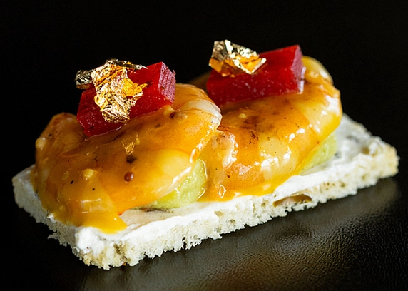 Хлібець з креветкою від Na Nebi 