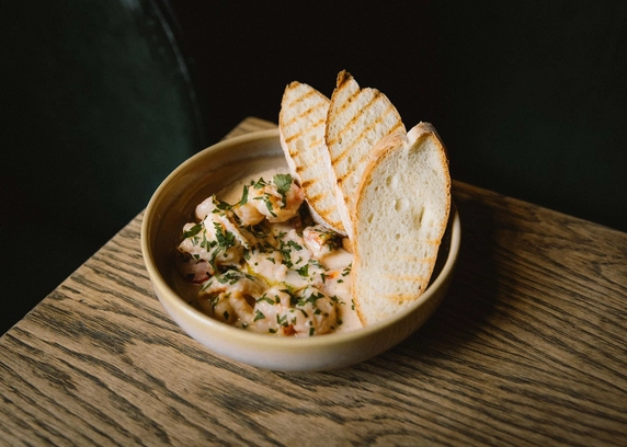 Креветки у вершковому соусі від Пасаж Адлєра 