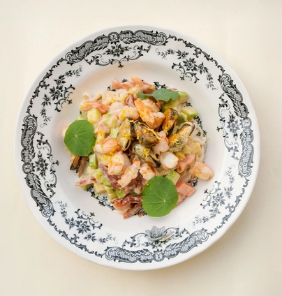 Паста з морепродуктами від Cafe Mone 