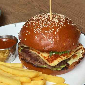 Бургер з бараниною