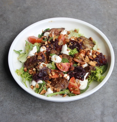 NEW Салат з курячою печінкою - ROAD 