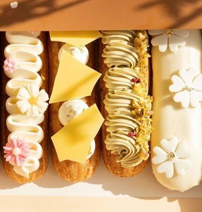 Коробка еклерів 6 шт. від DIM Bakery 