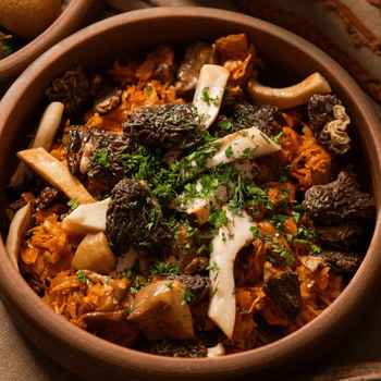 СВ- Тушкована капуста з грибами