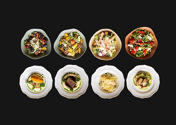 Ланч Lіght основна+салат від Na Nebi 