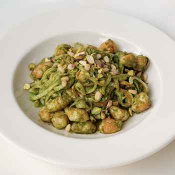 Овочевива паста з креветками