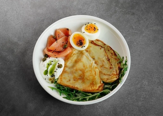 NEW Налисники з лососем та крем сиром  від ROAD (роад, роуд) 