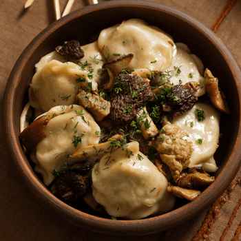 СВ- Вареники з капустою та білими грибами