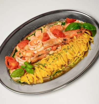 Лінгвіні з морепродуктами 2026 - ANTICA Eatery 