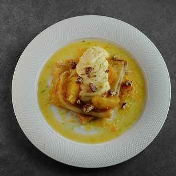 NEW Налисники з апельсином та заварним кремом