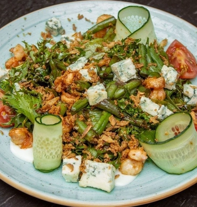 Салат з креветкою від Файне Місто 
