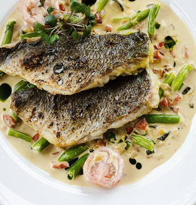 Дорадо на овочевому соте  від Na Nebi 