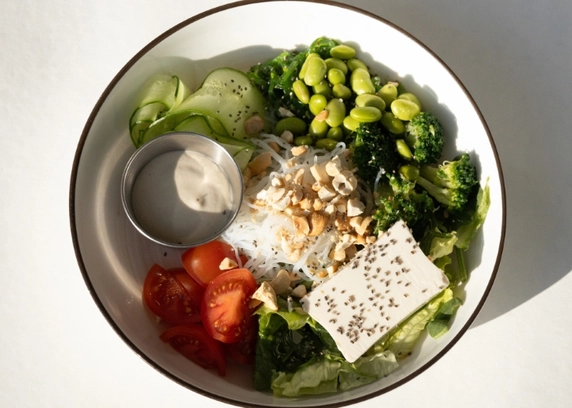 Веганський боул із тофу - Cafe Mone 